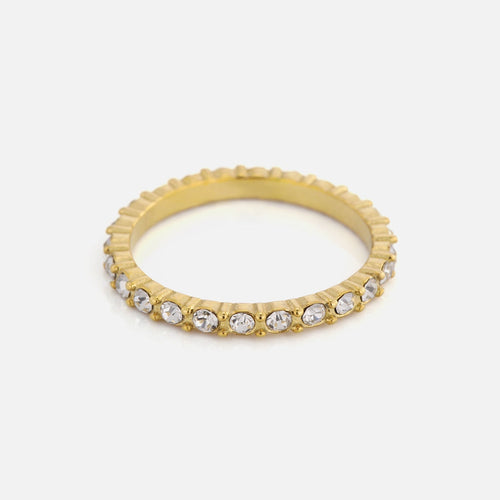 Ringen met steentje