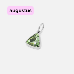 DYO Premium Birthstone zilver augustus