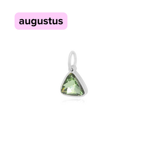 DYO Premium Birthstone zilver augustus