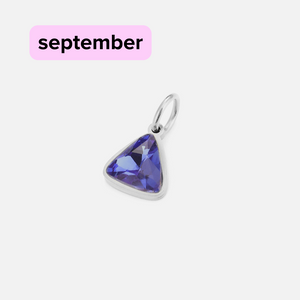 DYO Premium Birthstone zilver september