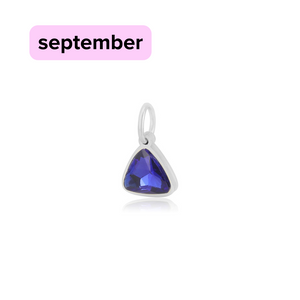 DYO Premium Birthstone zilver september