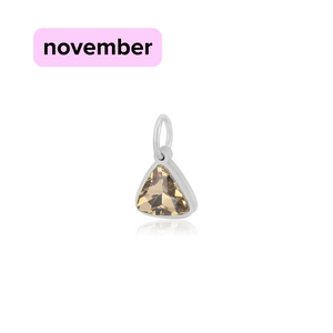 DYO Premium Birthstone zilver november