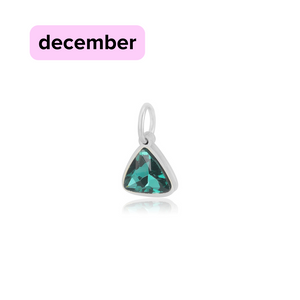 DYO Premium Birthstone zilver december