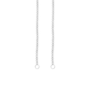 DYO premium bolletjes ketting zilver