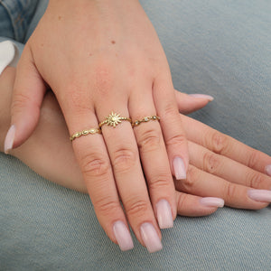 Ring fancy zon goud