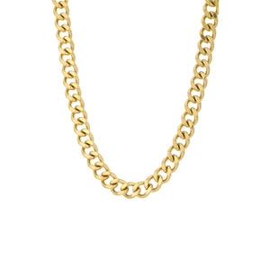 Cuban ketting lux goud