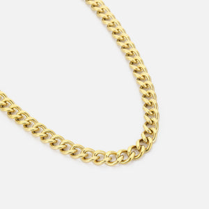 Cuban ketting lux goud