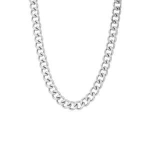 Cuban ketting lux zilver