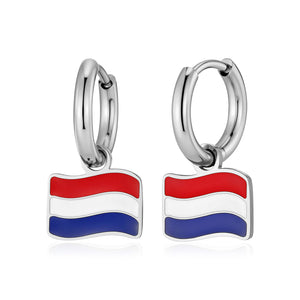 Oorbellen Nederlandse vlag