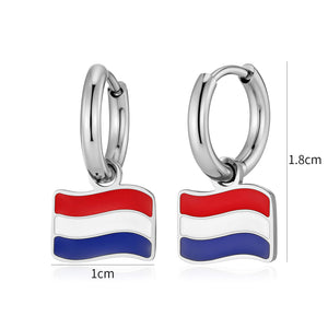 Oorbellen Nederlandse vlag