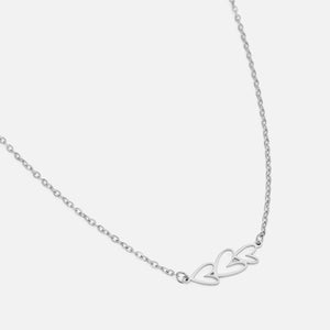 Ketting gevormde hartjes
