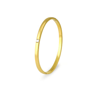 Bangle single star goud