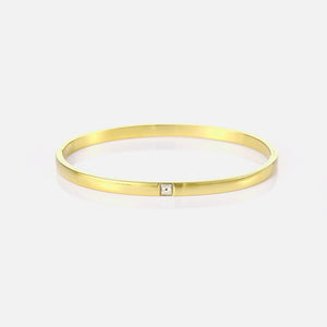 Bangle single star goud