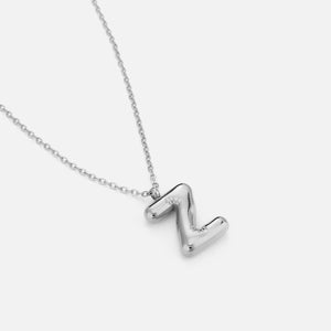 Letterketting zilver Lux