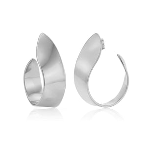 Oorstekers maangloed zilver