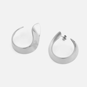 Oorstekers maangloed zilver