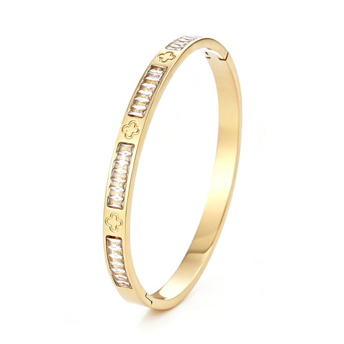 Bangle strass en klavers