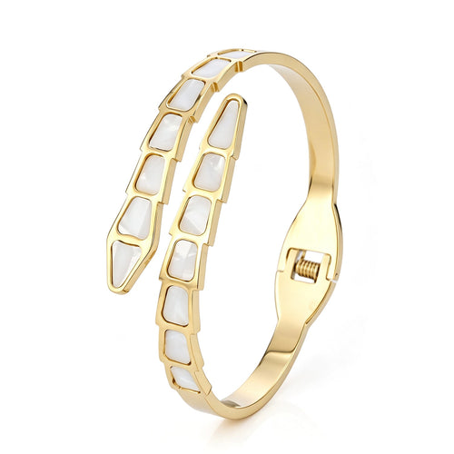Bangle witte slang