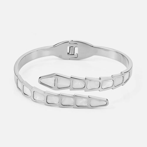 Bangle witte slang