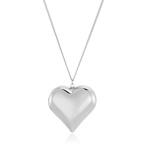 Lange ketting groot vol hart