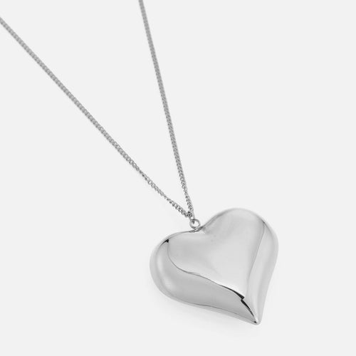 Lange ketting groot vol hart