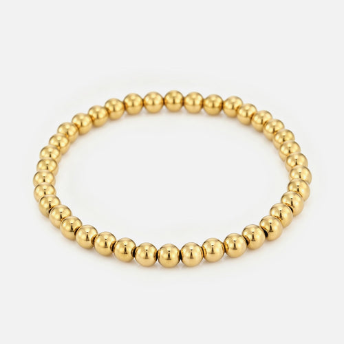 Armband bolletjes 5mm stretch