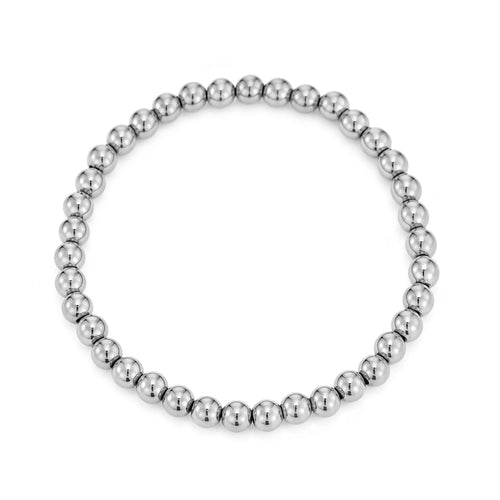 Armband bolletjes 5mm stretch