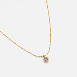 Geboortesteen ketting