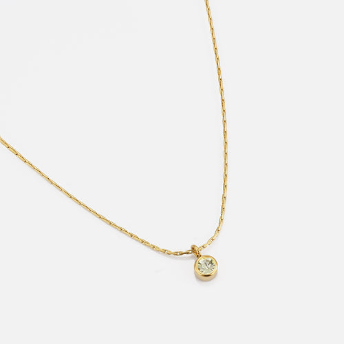 Geboortesteen ketting