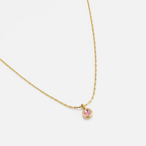 Geboortesteen ketting