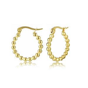 Ball stud earrings