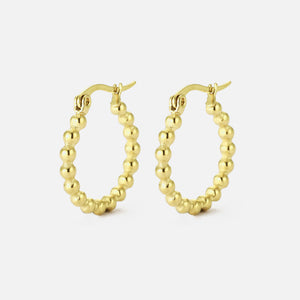 Ball stud earrings - Goud