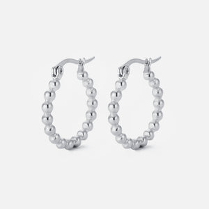 Ball stud earrings