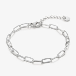 Armband kleine schakels zilver