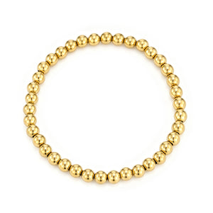 Bead bracelet 5mm stretch