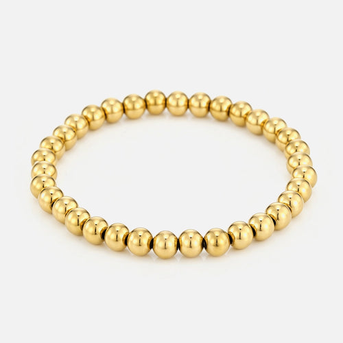 Beaded bracelet 6mm stretch