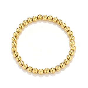 Beaded bracelet 6mm stretch