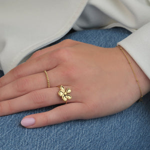 Armband bolletjes goud