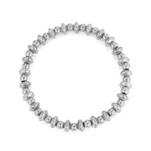 Armband bolletjes mix stretch