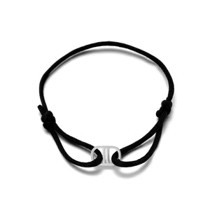 Armband connected zwart