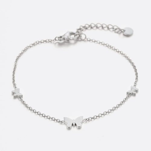 Armband drie vlinders