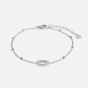 Armband fancy ovaal steentjes