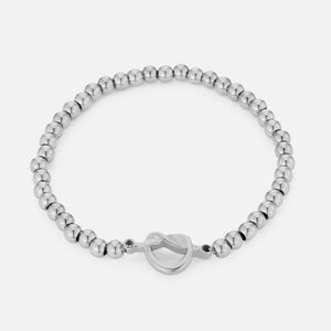 Armband gevuld hart stretch
