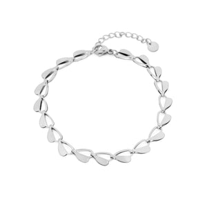 Armband halve hartjes