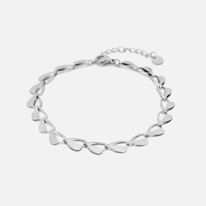 Armband halve hartjes