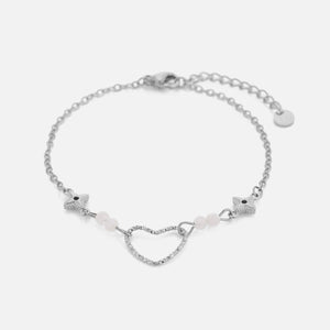 Armband hartje sterren