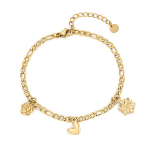 Armband love bedels goud