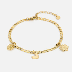 Armband love bedels goud