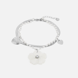 Armband love en bloom