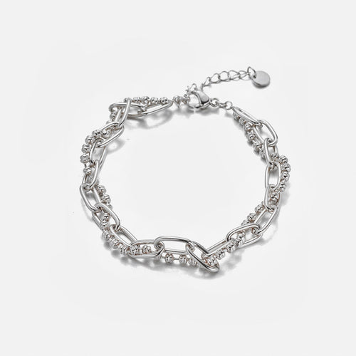 Armband schakel en kralen